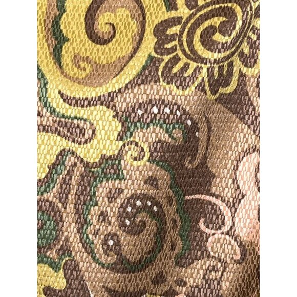 Lafayette 148 Floral Brocade Peplum Jacket Ruffle Sleeve Size 2 Fits Oversized - Picture 10 of 13